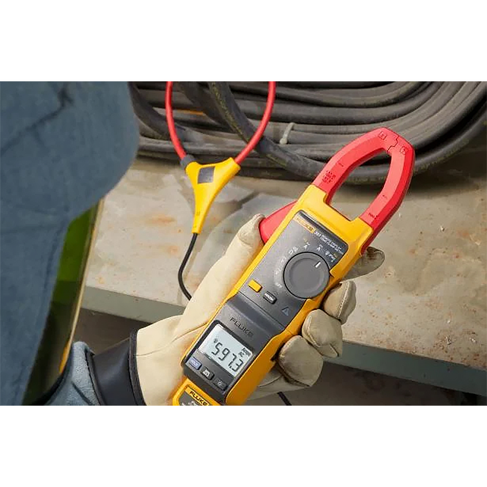 Fluke 381 Remote Display True Rms Acdc Clamp Meter With Iflex 